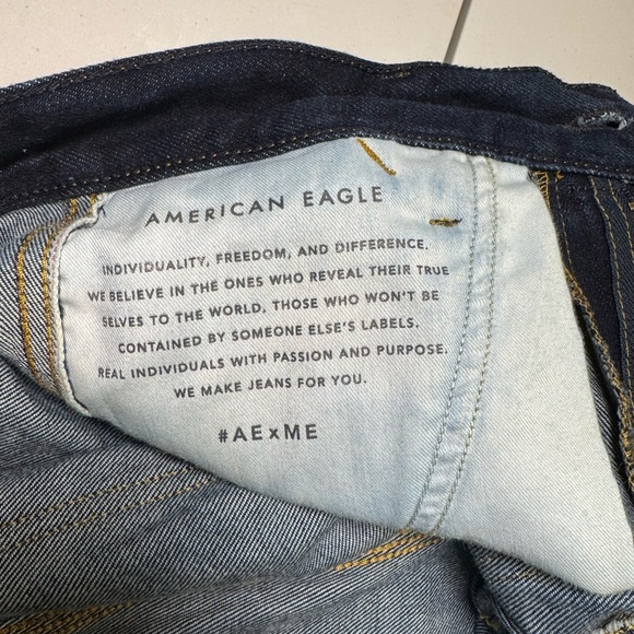 American Eagle double knee selvedge denim jeans 30 waist Work Pants. - Picture 4 of 16